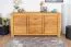Modernes Wohnzimmer Komplett - Set D Balsa, 6-teilig, gewachst / geölt, Natur Eiche teilmassiv, mit viel Stauraum, gebürstete Oberfläche, Saug- und Wischroboter geeignet
