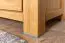 Stabile Kommode / Sideboard Eiche teilmassiv Balsa 03, mit sechs geräumigen Schubladen, geölt / gewachst, Natur, Saug- und Wischroboter kompatibel, 87 x 219 x 47 cm