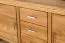 Modernes Wohnzimmer Komplett - Set D Balsa, 6-teilig, gewachst / geölt, Natur Eiche teilmassiv, mit viel Stauraum, gebürstete Oberfläche, Saug- und Wischroboter geeignet