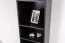 Regal Amanto 11, Farbe: Schwarz / Esche - Abmessungen: 173 x 38 x 34 cm (H x B x T)
