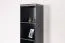 Regal Amanto 11, Farbe: Schwarz / Esche - Abmessungen: 173 x 38 x 34 cm (H x B x T)