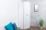 Jugendzimmer -Eckkleiderschrank