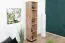 Regal Trevalli 10, Farbe: Eiche / Schwarz - Abmessungen: 176 x 40 x 36 cm (H x B x T)