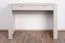 Moderner Schreibtisch mit schlichten Design Barbe 30, Griffe: Gold, Farbe: Kaschmir, Maße: 79 x 102 x 50 cm, ABS-Kantenschutz, mit einer Schublade, praktisch und stylisch zugleich