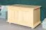 Truhe Kiefer massiv Vollholz natur 181 – Abmessung 87 x 50 x 46 cm 