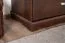 Regal Kiefer massiv Vollholz Walnussfarben Buteo 03- Abmessung 195 x 80 x 40 cm (H x B x T)