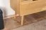 Kommode Eiche massiv natur Aurornis 36 - Abmessungen: 104 x 96 x 40 cm (H x B x T)