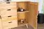 Kommode Eiche massiv natur Aurornis 46 - Abmessungen: 104 x 142 x 40 cm (H x B x T)