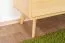 TV-Unterschrank Kiefer massiv natur Aurornis 58 - Abmessungen: 64 x 142 x 40 cm (H x B x T)