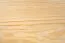 Hocker Kiefer massiv natur Aurornis 66 - Abmessungen: 45 x 32 x 32 cm (H x B x T)