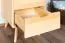 Schreibtisch Kiefer massiv natur Aurornis 69 - Abmessungen: 75 x 142 x 55 cm (H x B x T)