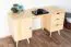 Schreibtisch Kiefer massiv natur Aurornis 69 - Abmessungen: 75 x 142 x 55 cm (H x B x T)