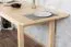 Esszimmertisch 90x140 cm Kiefer massiv, Ausziehbar auf 211, Farbe: Natur
