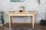 Esszimmertisch 90x140 cm Kiefer massiv, Ausziehbar auf 211, Farbe: Natur