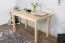 Esszimmertisch 90x140 cm Kiefer massiv, Ausziehbar auf 211, Farbe: Natur