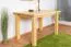 Tisch 80x120 cm Kiefer massiv, Farbe: Natur