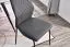 Stuhl Maridi 243, Farbe: Dunkelgrau - Abmessungen: 92 x 47 x 56 cm (H x B x T)