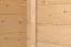 Blockbohlen Gartenhaus 19 mm Wegscheid inkl. Massivholzdach und Dachpappe - L: 212 cm x B: 198 cm