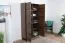 Schrank Altels 19, Farbe: Walnuss - Abmessungen: 185 x 91 x 40 cm (H x B x T)