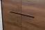 Schrank Altels 19, Farbe: Walnuss - Abmessungen: 185 x 91 x 40 cm (H x B x T)