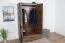 Schrank Altels 20, Farbe: Walnuss - Abmessungen: 185 x 91 x 51 cm (H x B x T)
