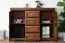 Kommode Sentis 04, Farbe: Dunkelbraun - 97 x 128 x 46 cm (H x B x T)