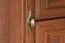 Kommode Sentis 04, Farbe: Dunkelbraun - 97 x 128 x 46 cm (H x B x T)