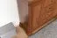 Kommode Sentis 04, Farbe: Dunkelbraun - 97 x 128 x 46 cm (H x B x T)