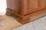 Kommode Sentis 04, Farbe: Dunkelbraun - 97 x 128 x 46 cm (H x B x T)