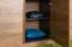 Drehtürenschrank / Kleiderschrank Selun 18, Farbe: Eiche Dunkelbraun / Grau - 197 x 166 x 53 cm (H x B x T)