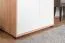 Kinderzimmer - Drehtürenschrank / Kleiderschrank Benjamin 12, Farbe: Buche / Weiß - 198 x 84 x 56 cm (H x B x T)