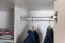 Eckschrank Jugendzimmer Weiß 198x86x86 cm