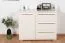 Kommode Siumu 12, Farbe: Beige / Beige Hochglanz - 85 x 107 x 45 cm (H x B x T)
