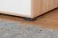 Kinderzimmer - Drehtürenschrank / Kleiderschrank Benjamin 16, Farbe: Buche / Weiß - 236 x 44 x 56 cm (H x B x T)