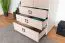 Kleiderschrank Kinderzimmer Weiß 236x84x56 cm