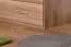 Drehtürenschrank / Kleiderschrank Gataivai 40, Farbe: Beige Hochglanz / Walnuss - Abmessungen: 224 x 272 x 56 cm (H x B x T)