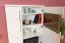 Vitrine Garim 16, Farbe: Beige Hochglanz - 123 x 90 x 40 cm (H x B x T)