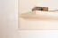 Hängeregal / Wandregal Garim 41, Farbe: Beige Hochglanz - 30 x 120 x 21 cm (H x B x T)