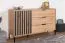 Schlafzimmer Komplett - Set A Chebba, 4-teilig, Farbe: Eiche Artisan / Anthrazit