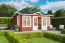 Gartenhaus G221 Schwedenrot inkl. Fußboden - 44 mm Blockbohlenhaus, Grundfläche: 12 m², Satteldach