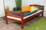 Hochbett 90 x 200 cm, "Easy Premium Line" K22/n, Buche Massivholz kirschfarben, teilbar