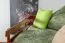 Hochbett 90 x 190 cm, "Easy Premium Line" K22/n, Buche Massivholz kirschfarben, teilbar