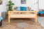 Hochbett 160 x 200 cm für Erwachsene "Easy Premium Line" K23/n, Buche Massivholz Natur lackiert, teilbar