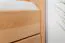 Jugendbett "Easy Premium Line" K7 inkl. 2 Schubladen und 1 Abdeckblende, 140 x 200 cm Buche Vollholz massiv Natur