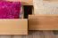 Jugendbett "Easy Premium Line" K7 inkl. 2 Schubladen und 1 Abdeckblende, 140 x 200 cm Buche Vollholz massiv Natur