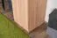 Drehtürenschrank / Kleiderschrank Muros 01, Farbe: Eiche Braun - 222 x 50 x 52 cm (H x B x T)