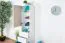 Jugendzimmer Komplett - Set A "Aalst", 6-teilig, Eiche / Weiß / Blau