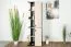 Jugendzimmer - Schrank Aalst 05, Farbe: Eiche / Creme / Schwarz - Abmessungen: 190 x 60 x 40 cm (H x B x T)