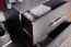 Schmaler Kleiderschrank Hannut 39, Farbe: Anthrazit - Abmessungen: 190 x 100 x 56 cm (H x B x T)