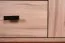 Schlichter Schrank Niel 02, Farbe: Eiche / Anthrazit - Abmessungen: 195 x 90 x 50 cm (H x B x T)